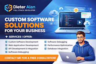 develop custom software solutions for your business