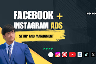 manage facebook ads, instagram advertising, meta ads setup