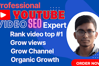 do best youtube video seo to rank your video and grow views