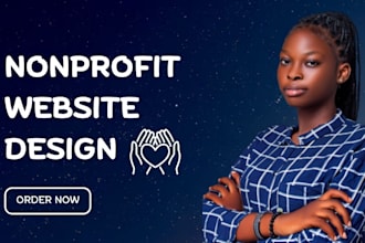 build nonprofit website, charity website, ngo website