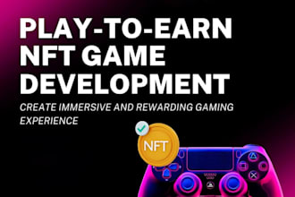 get p2e game metaverse nft crypto game 3d unity multiplayer game development