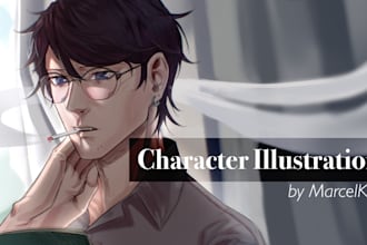 draw any character in captivating semi realistic style