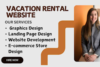 vacation rental website hotel booking website vacation website landing page