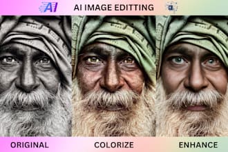 ai image editing, colorize, enhance