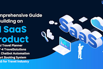 develop an intelligent ai travel booking website chatbot ai saas web app gpt 4