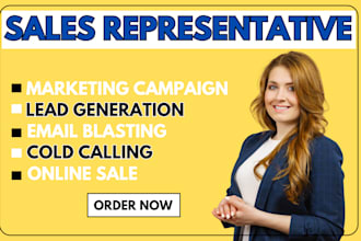 be your sales representative for lead generation, SMS outreach, cold calling