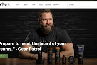 design beard oil shopify store private label beard care drosphipping store