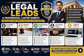 generate attorney notary leads immigration leads solicitor leads lawyer website