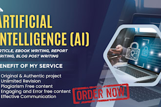 ghostwrite your artificial intelligence ebook, machine learning, robotics ebooks