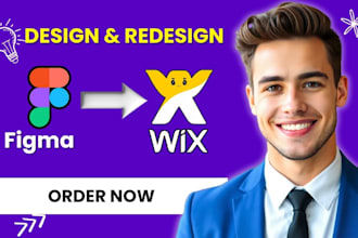 design clone wix website or figma to wix