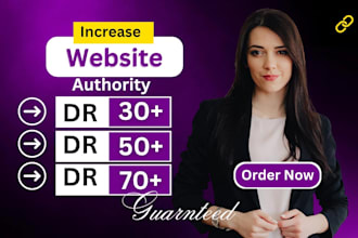increase website ahrefs domain rating 30 dr 50 ahrefs dr 70