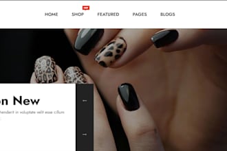 design profitable nail shopify nail polish store eyelashes cosmetics website