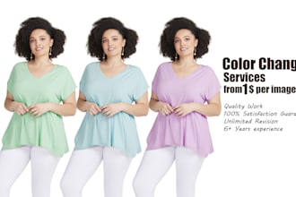 recolor clothes, products, logo, and more in photoshop