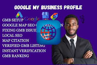 do gmb ranking, create google my business profile local seo citation map listing