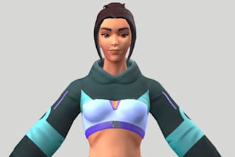 formulate ready game character,3d realistic cartoon character,ue5control rigging