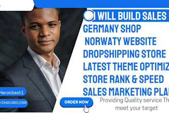 create dutch german australian norway united kingdom shopify drop shipping store