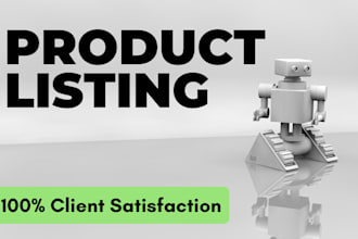 any ecommerce store, any website and product listing