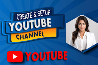 create and set up a youtube channel with custom branding