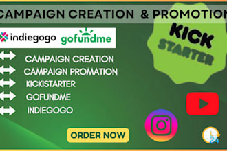 do crowdfunding promotion using pinterest ads for kickstarter indiegogo gofundme