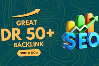 do high DR 50 link insertion on all niche sites