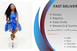 do business research, human resources, marketing, and case study analysis
