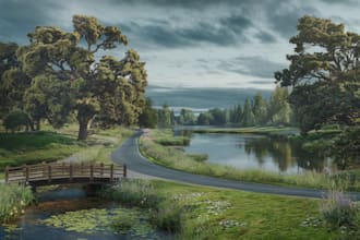 environment concept art landscape design