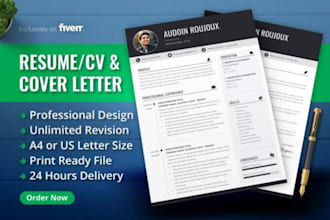 be professional and your cv maker