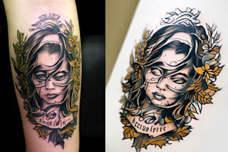create custom tattoo design