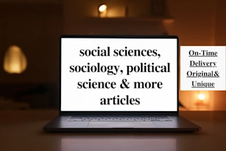 do articles on social sciences, sociology, and politics