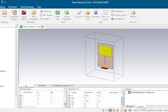 model and simulate rf microwave antennas using hfss cst feko