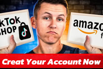 create and manage tiktok shop and amazon store accounts