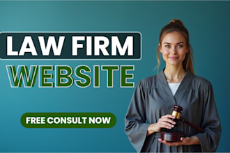design attorney, lawyer and law firm wordpress website