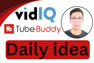do share vidiq daily ideas youtube SEO secret data