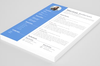 write professional resume, CV and cover letter