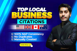 create top local citations and business listings