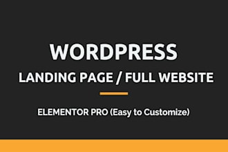 install wordpress, create sales funnel landing page