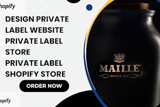 design private label website private label store private label shopify store