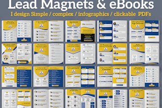 design a lead magnet and ebook PDF