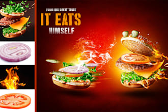 do a photo manipulation and image composition