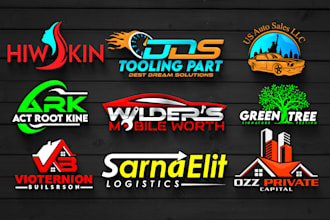 do modern unique and  professional business logo design