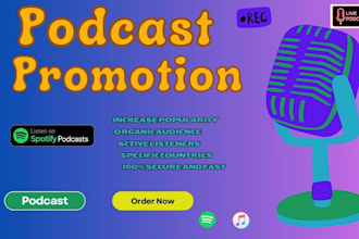 do podcast promotion to grow your audience
