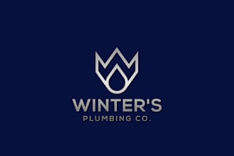 do plumbing, hvac, air conditioning logo design