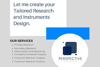 do primary and secondary research for businesses and individuals