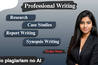 case study report writing for MBA business research students