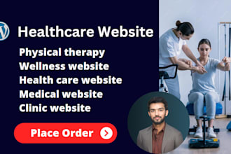 develop wordpress websites for physical therapy, medical, mental health