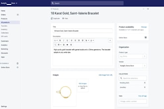 design shopify webstore, shopify 7figure web store,  shopify product page design