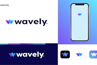 design a timeless saas startup tech software business logo
