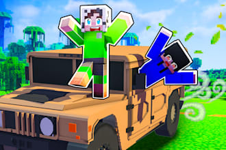 make the best thumbnail for your minecraft video