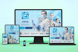 do multiple responsive screen mockups for pc, imac, iphone, ipad, macbook