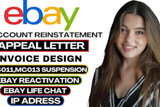 do ebay account reinstatement,  ebay appeal, product listing
